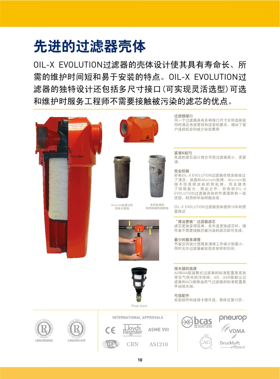 OIL-X EVOLUTION 壓縮空氣過濾器